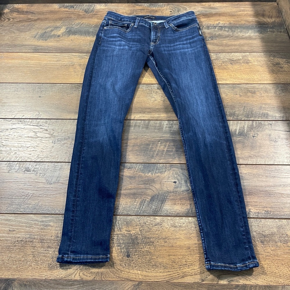 Silver Jeans Co Tuesday Skinny Dark Wash Denim Size 28 Minimalist Western 2000s